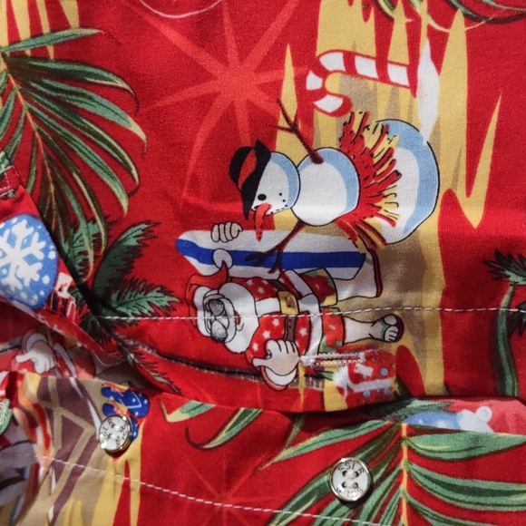 SSLR Boys Collection Size S. Surfin' Santa with Snowman.. - Picture 3 of 3